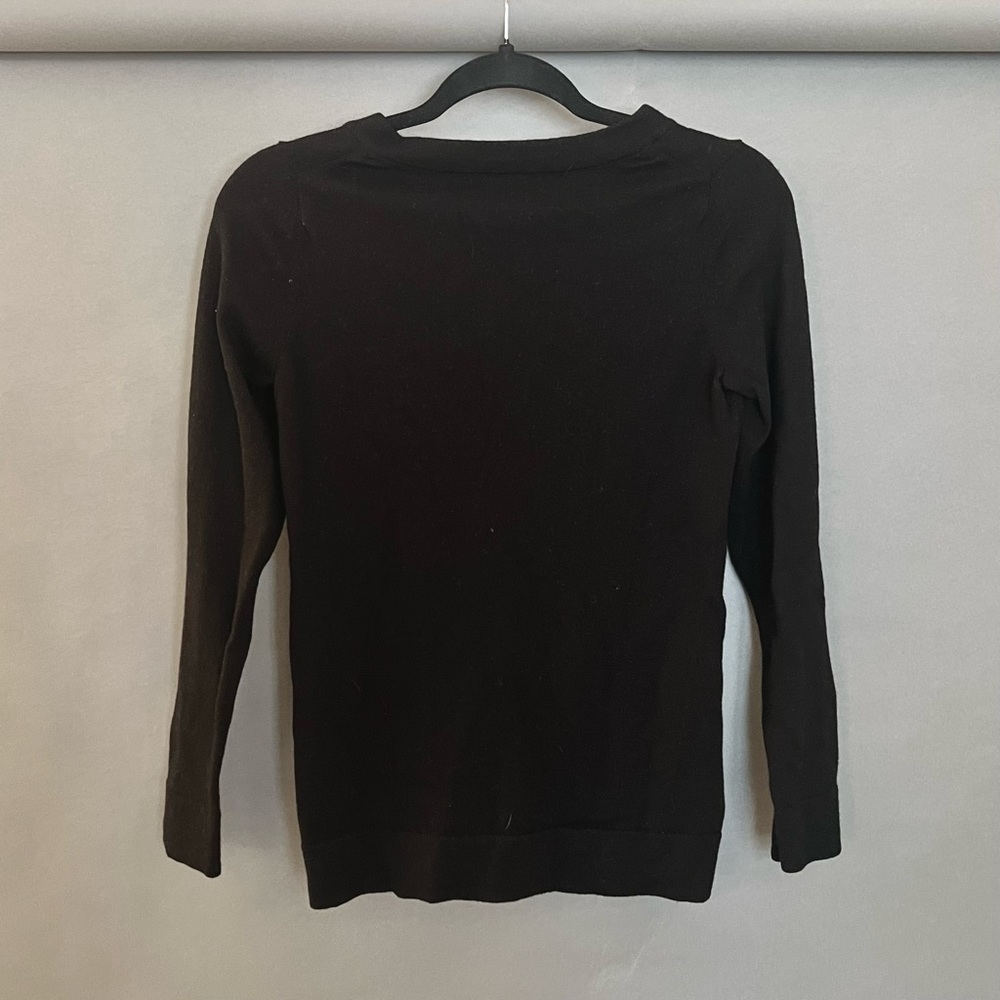 Banana Republic womens merino sweater black small - Picture 3 of 5